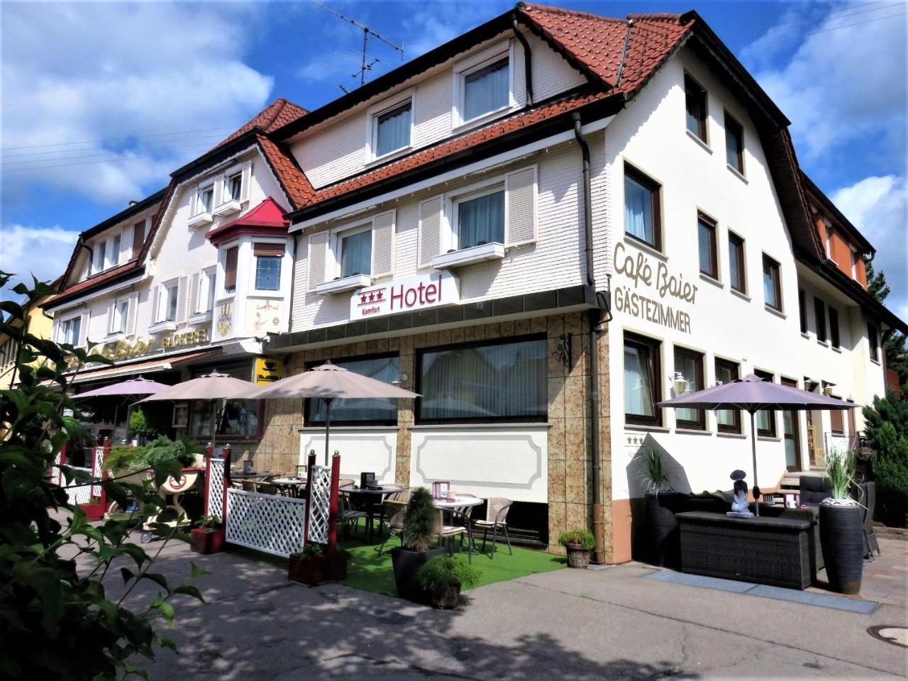 Hotel Conditorei Cafe Baier Schoemberg  エクステリア 写真