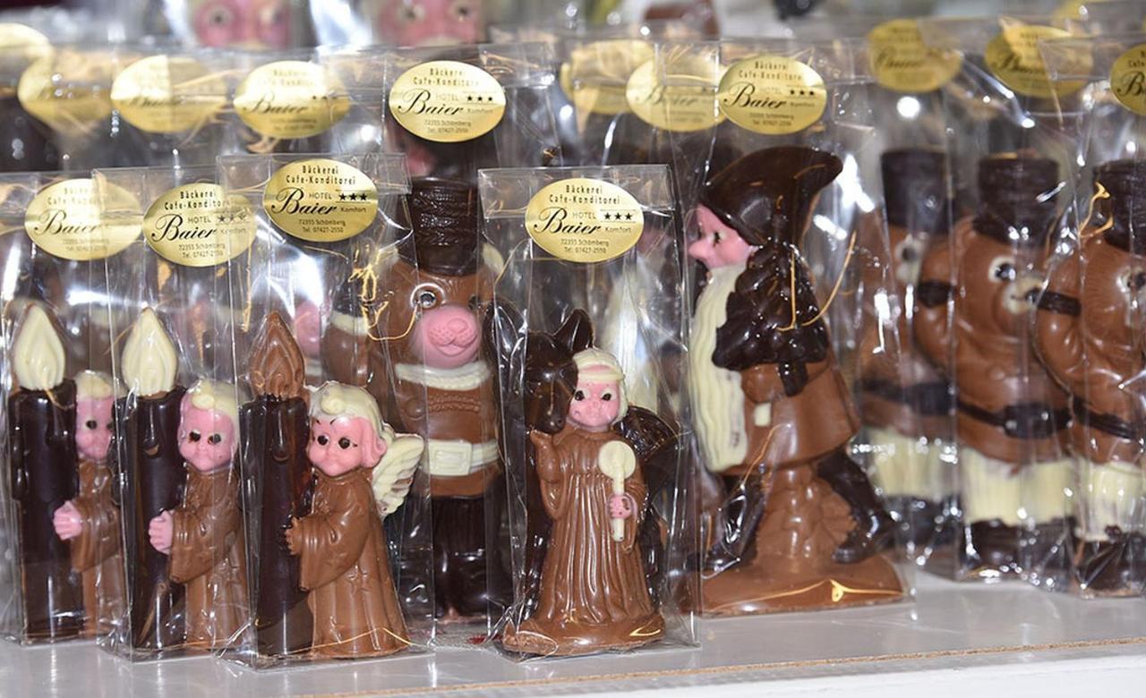 Hotel Conditorei Cafe Baier Schoemberg  エクステリア 写真