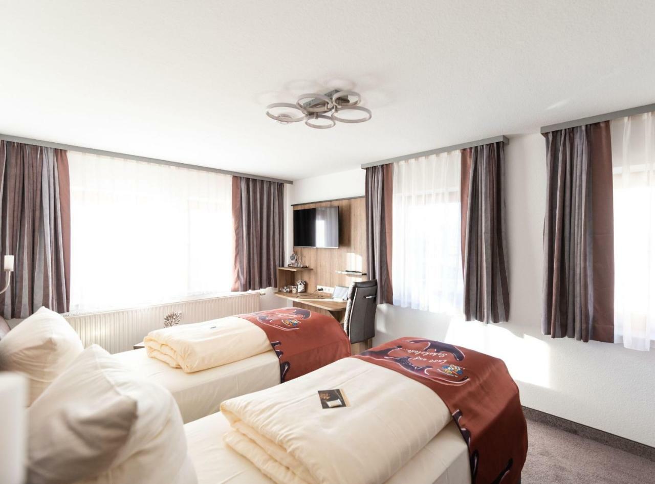 Hotel Conditorei Cafe Baier Schoemberg  エクステリア 写真